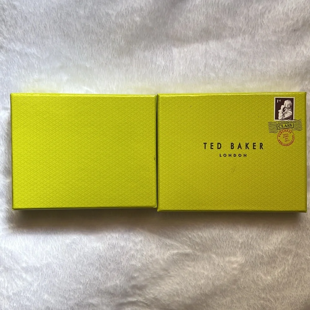 Ted Baker Empty Jewelry Storage Collectors Presentation Mail Letter Box